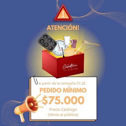 Nuevo minímo de compra