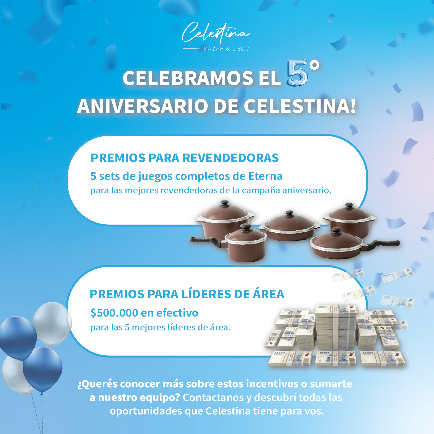 Premios para líderes y revendedoras